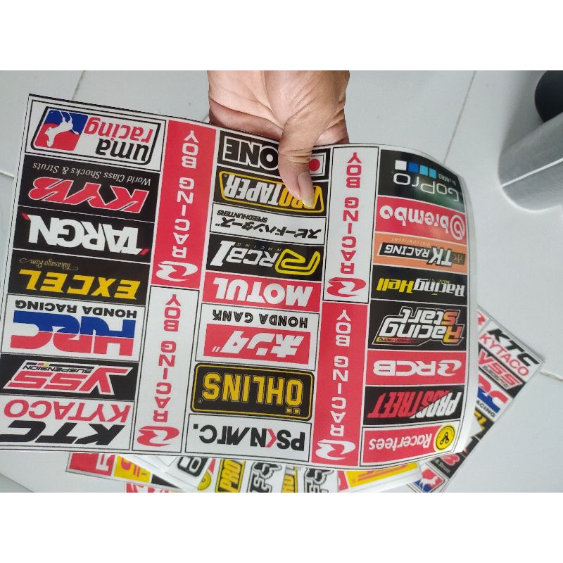 STIKER COSTUM HOLOGRAM / STIKER COSTUM NAMA ATAU KATA / STIKER HELM / STICKER NYALA / STICKER LAPTOP