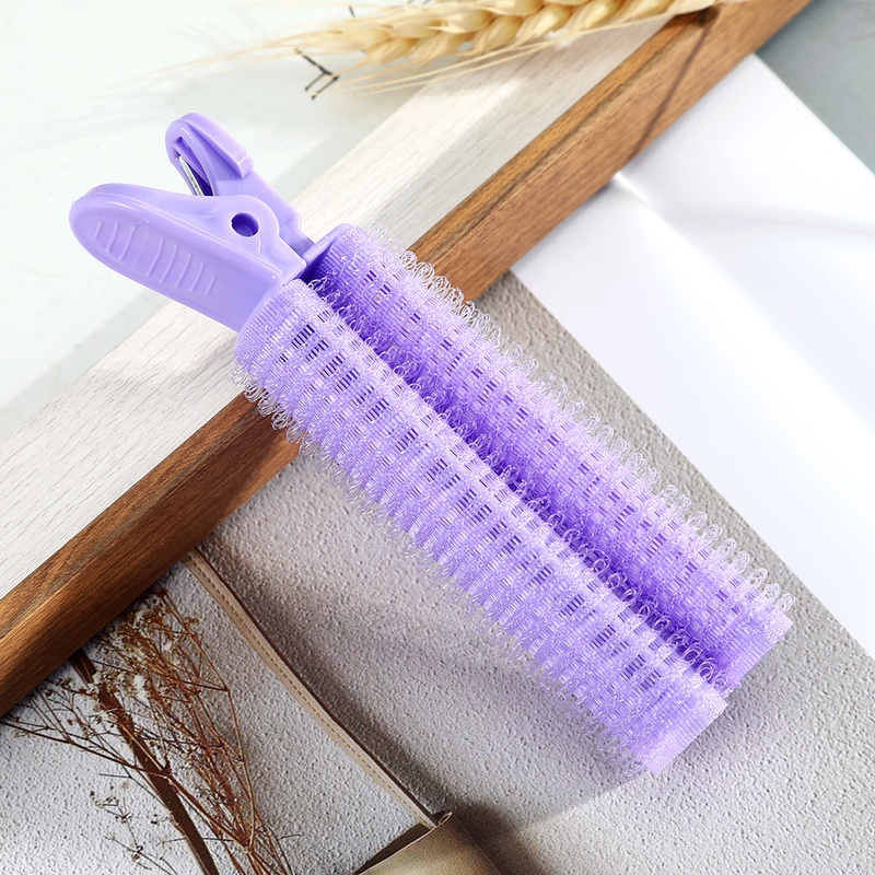 Natural Fluffy Hair Clip Curly Hair Plastic Hair Root Fluffy Clip Bangs Self-Adhesive Curler Hair Styling Clip Hairpins Hair Accessories