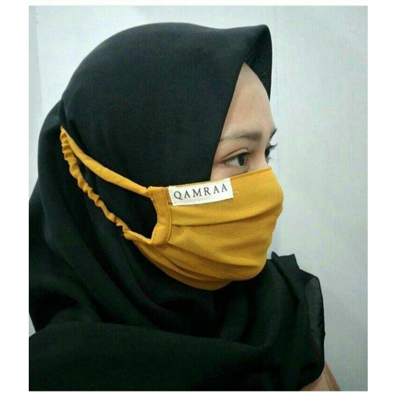 masker qamraa tali kerut