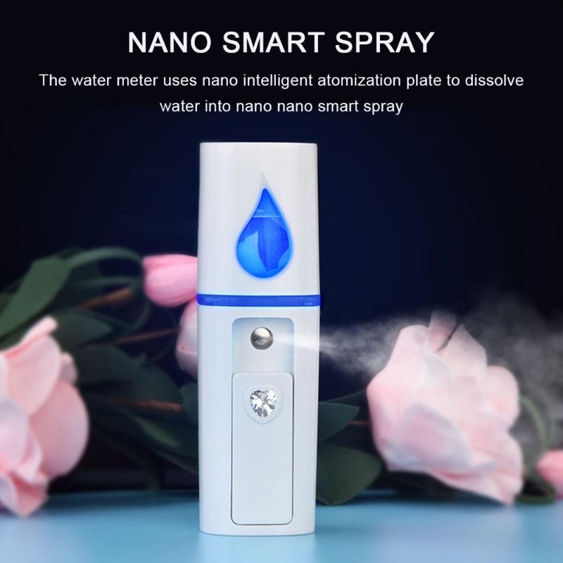 Nano spray portable mist sprayer pelembab wajah mini USB nano sprai