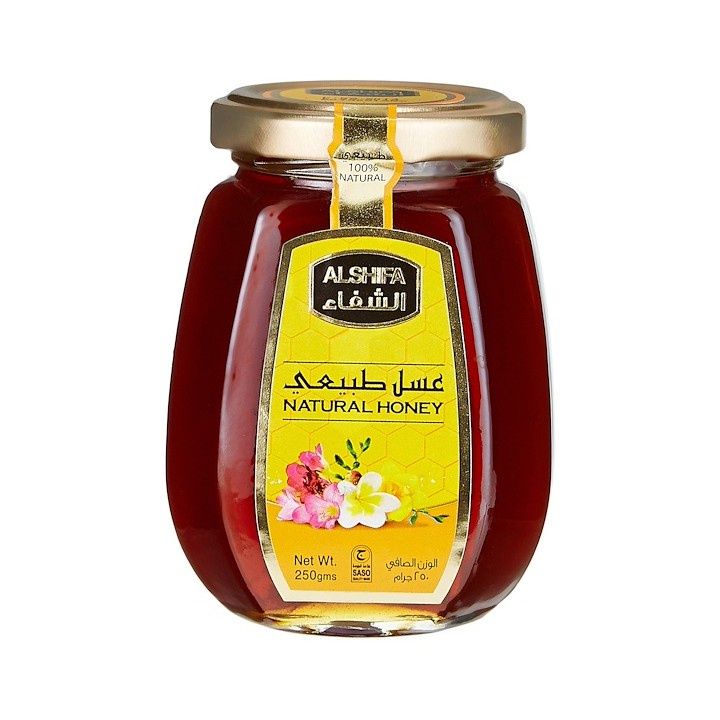 ALSHIFA Natural Honey 250gr dan 125gr - Madu Asli - HARAP SERTAKAN PACKING TAMBAHAN