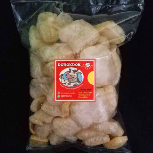 

KERUPUK KULIT SAPI ASLI 100% /GURIH ASIN