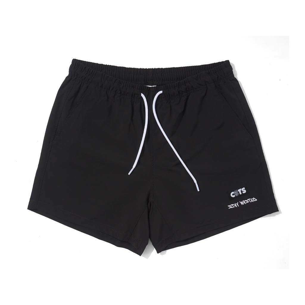 CUTS | Boardshort | STAY WASTED | Black