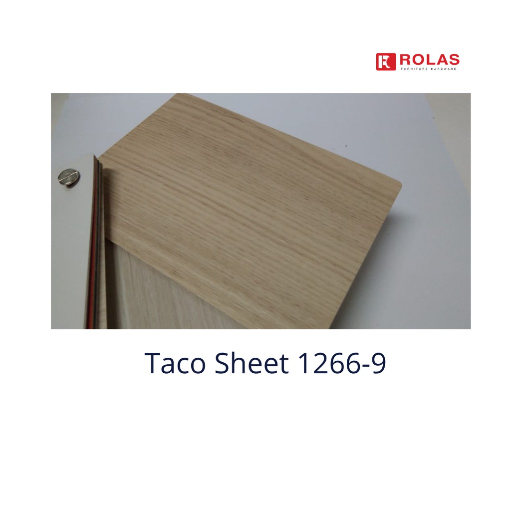 Taco Sheet 1266-9 /TACOSHEET SERAT KAYU / Pelapis Mebel / Kitchecn Set