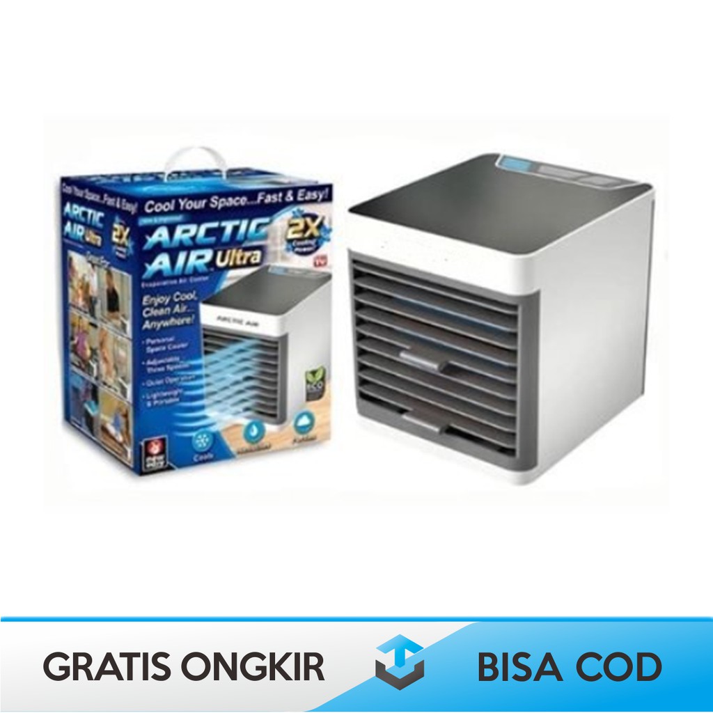 AC MINI FAN PORTABLE ORIGINAL ARCTIC AIR - PENDINGIN RUANGAN MINI AIR COOLER PORTABLE ARCTIC AIR