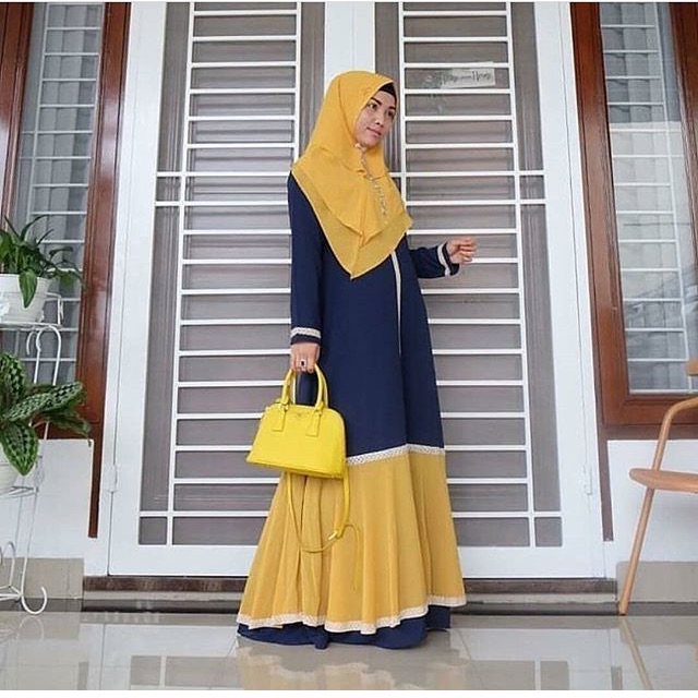 Set Gamis Syar'i (Gamis + khimar)