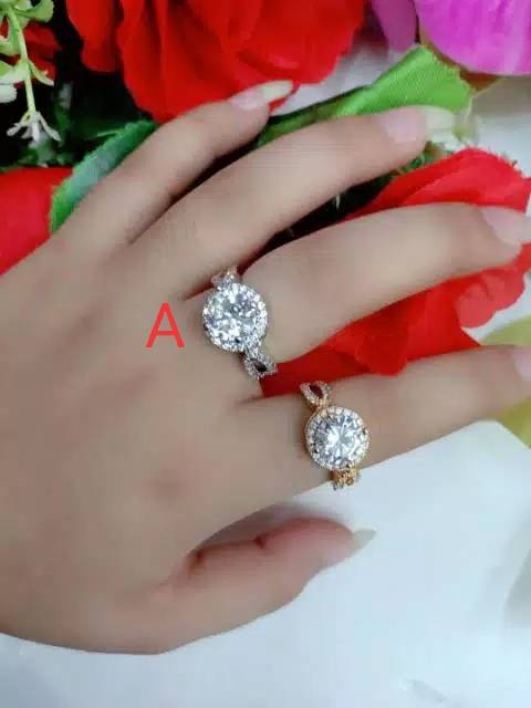 Xuping cincin Mata putih A-B