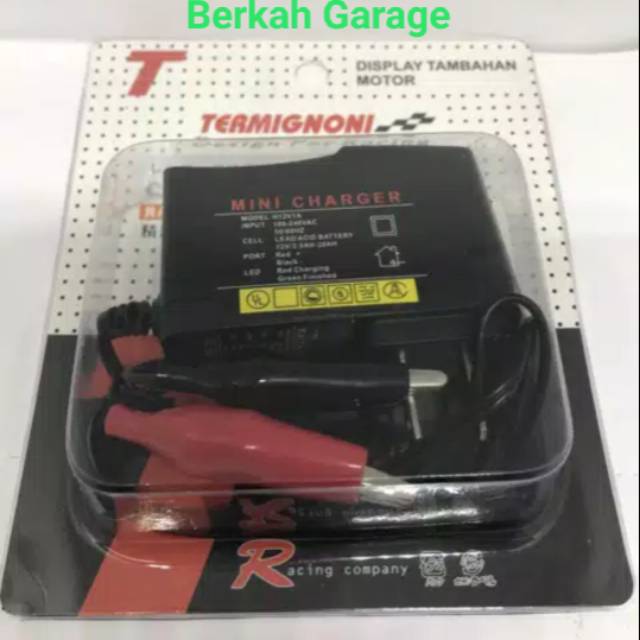 Tester Charger Aki Accu Dan Adaptor Lampu Tester 12V 1A