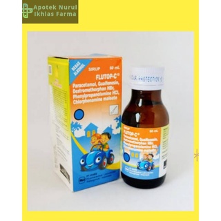 Flutop C sirup obat batuk &amp; pilek anak