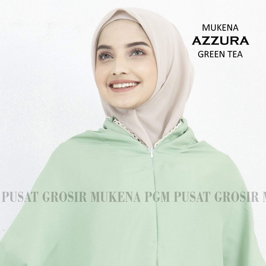 Mukena Dewasa Katun 2in1 Renda Azzura Traveling