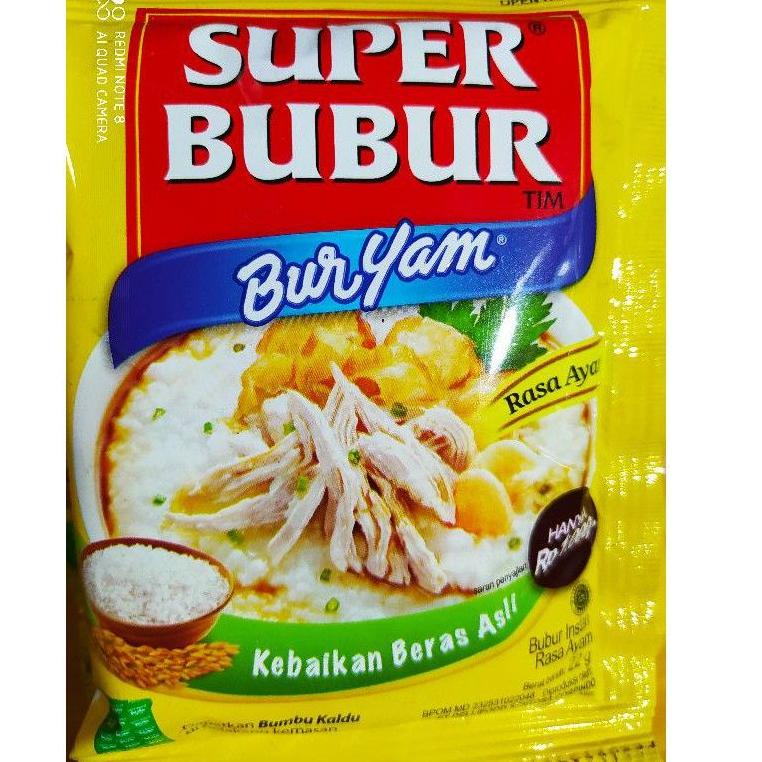 

[KODE PRODUK NBVOJ9785] Super Bubur Buryam Rcg 10 Pcs berat 22 Gr