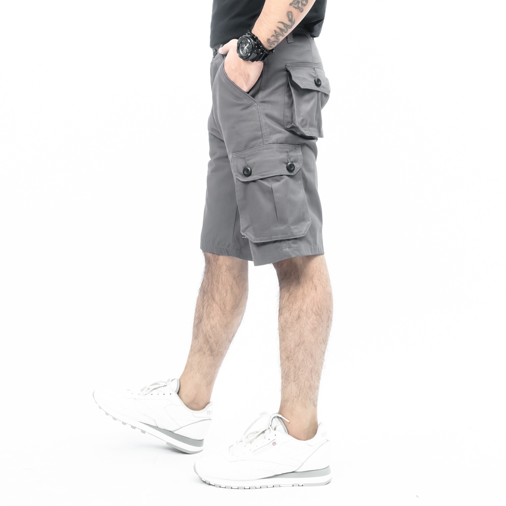 Gizmo Celana Cargo Pendek Abu Short Pants