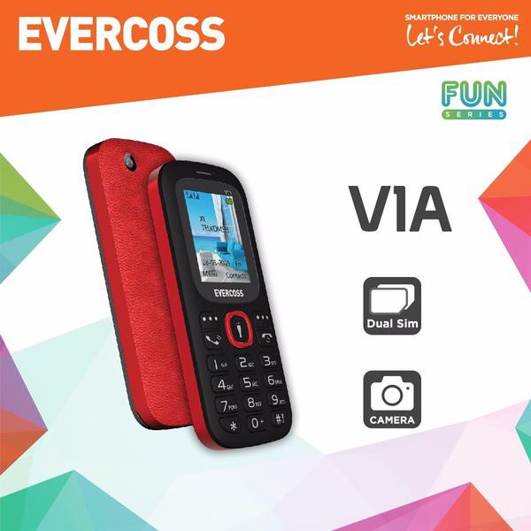 EVERCOSS V1A - FEATURE PHONE - GARANSI RESMI