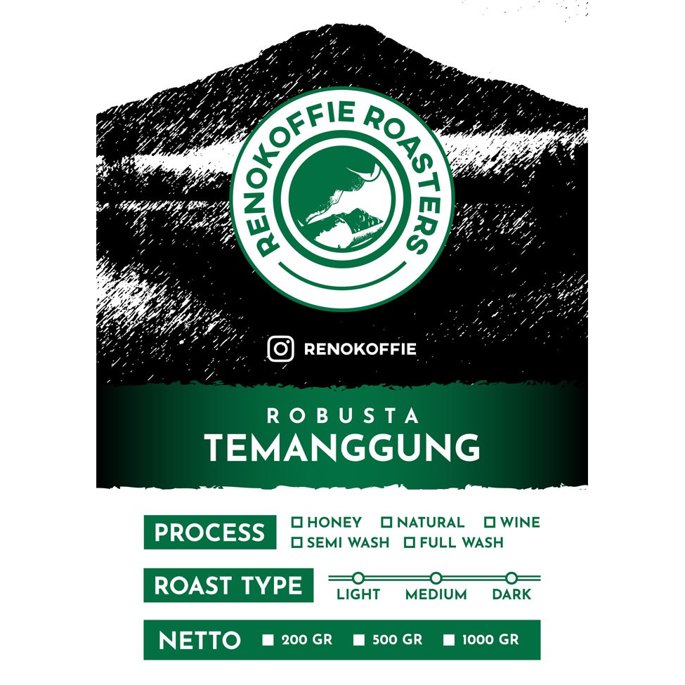 

Kopi Robusta Temanggung (Biji/Bubuk)