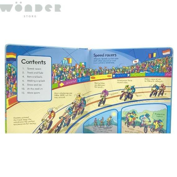 Usborne : Look Inside: Sports