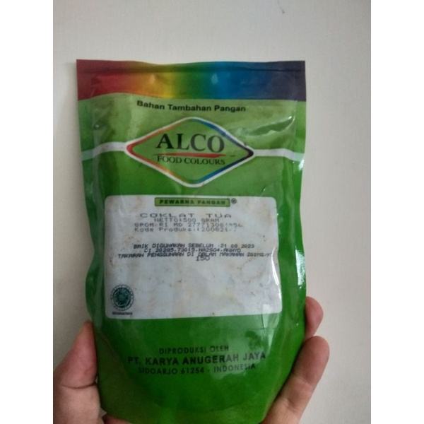 

Pewarna Bubuk Coklat Tua/Hijau Tua/Hijau Apel 500gram ALCO