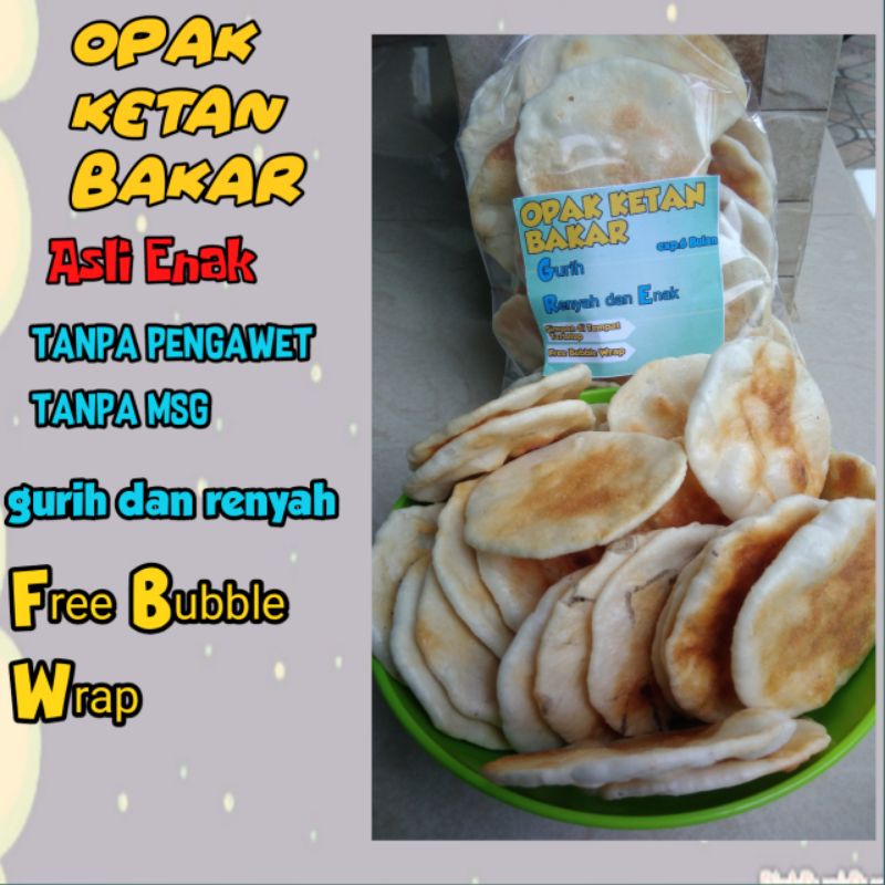 

OPAK KETAN BAKAR GURIH DAN ENAK