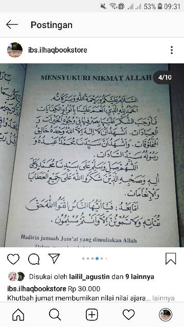 Khutbah jumat membumikan alquran