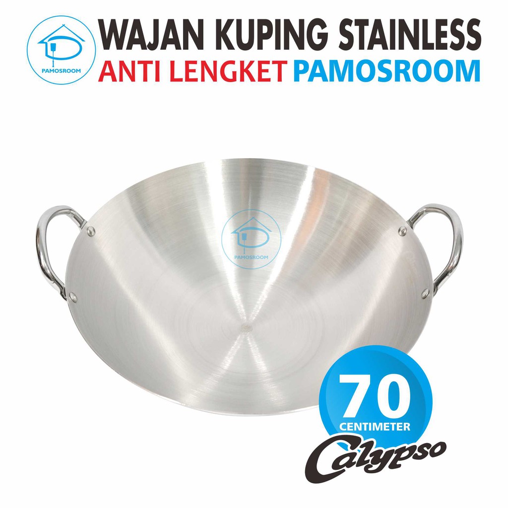 Calypso Wajan Atau Panci Stainless Steel 70cm