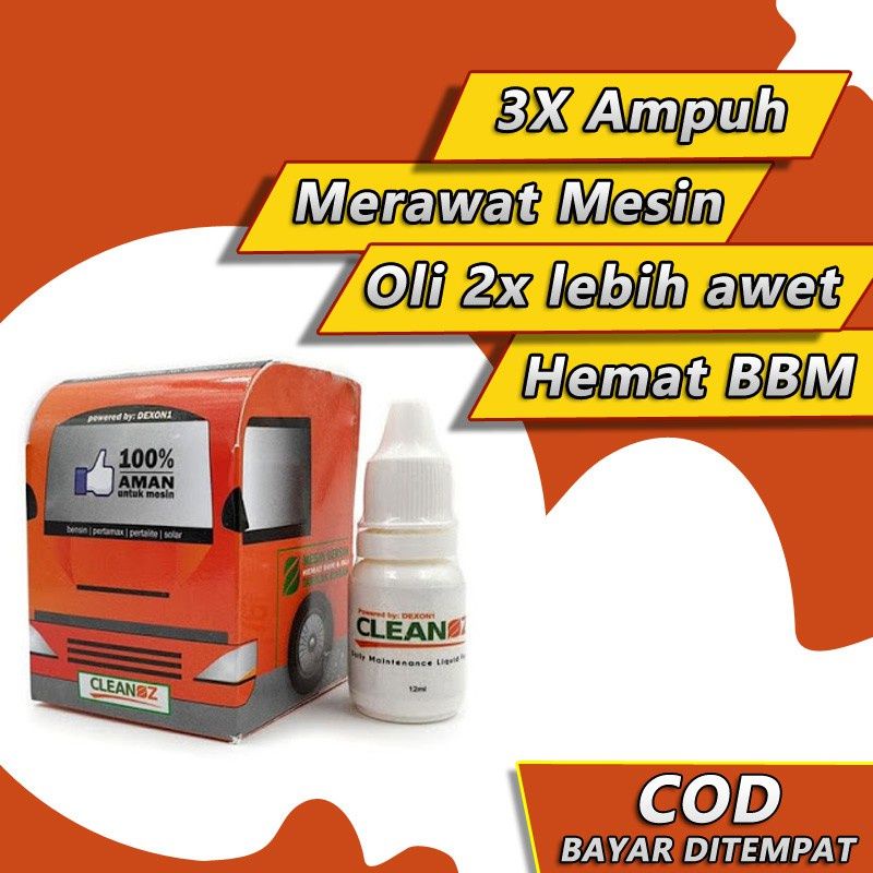 ASLI ORIGINAL CLEANOZ PENGHEMAT BBM MOBIL MOTOR / PENGHEMAT BENSIN SEPEDA