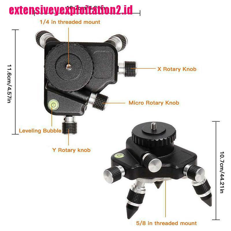 &lt; E2id &amp; &gt; Adaptor Level Laser 12 Line 360 Derajat° Leveling 3d