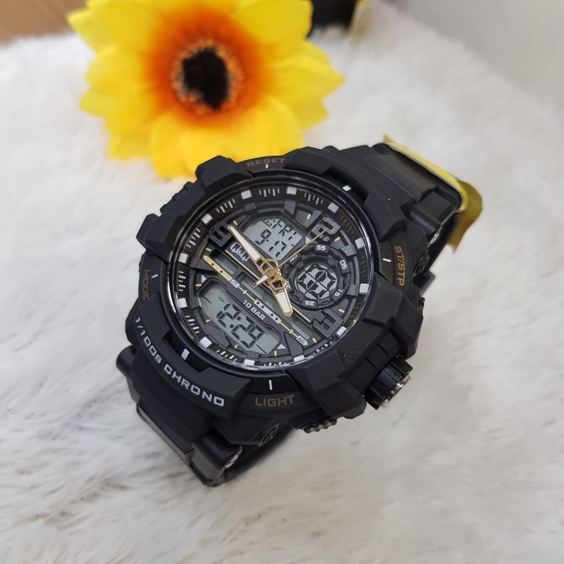Jam Tangan QnQ Pria GW86J004Y Original