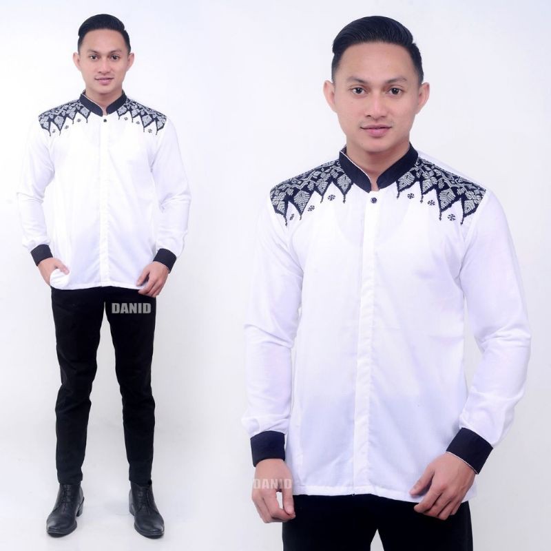 Baju Koko Kurta Dewasa Lengan 3/4 Dan Lengan Pendek Material Catton Adem Serap Keringat