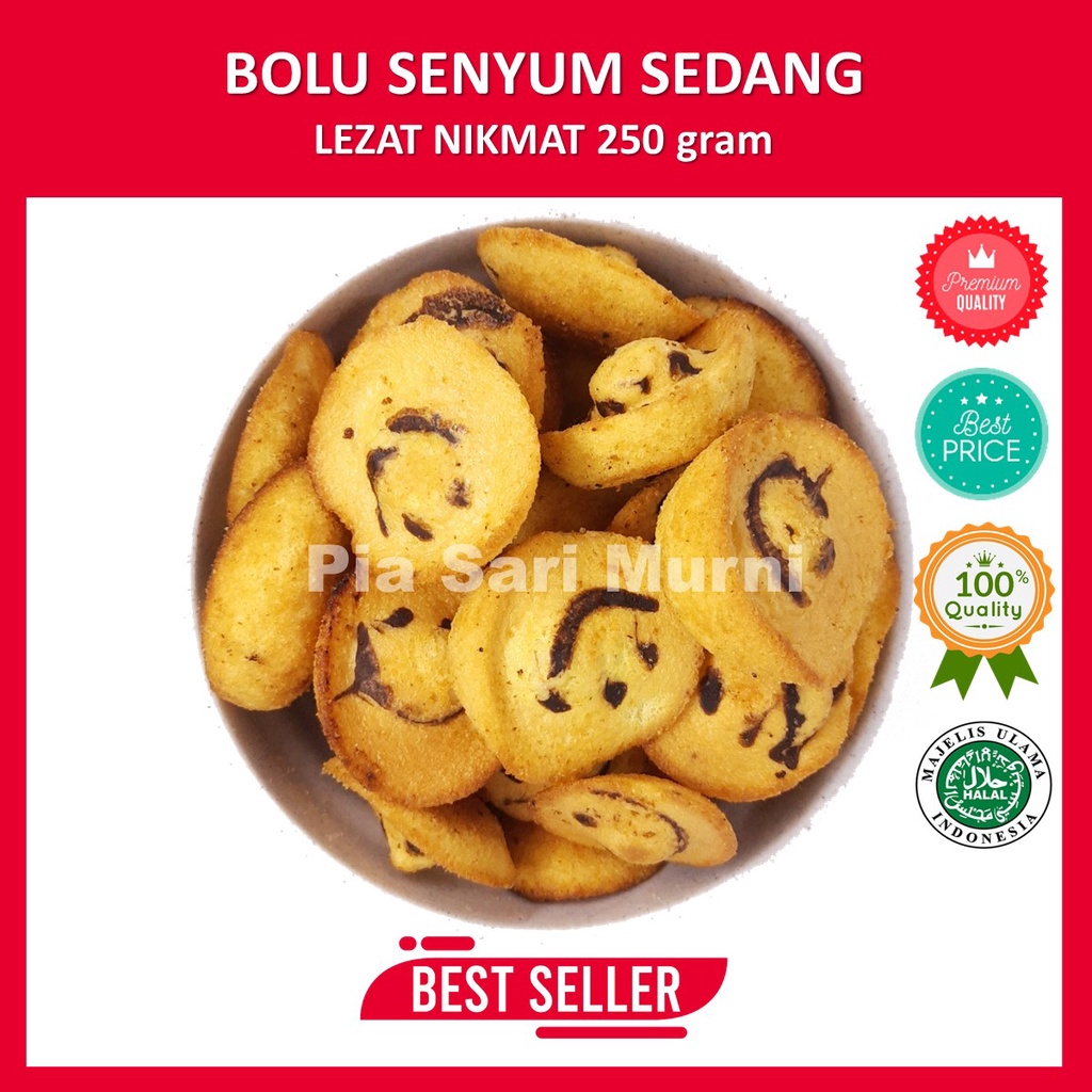 

Kue Bolu Senyum Smile 250 gram