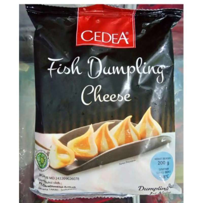 

Cedea Fish Dumpling Cheese ikan 200 gr