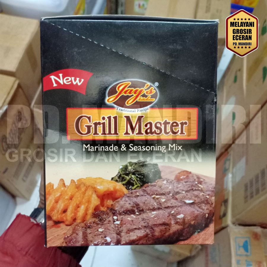 

JAY'S GRILL MASTER ITALIAN GRILL MARINADE & SEASONING MIX 12 PCS