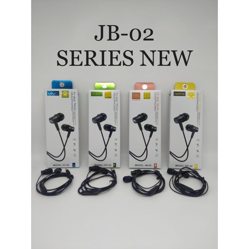 HANDSFREE NEW JB02 ALL BRAND POWERFULL SOUND