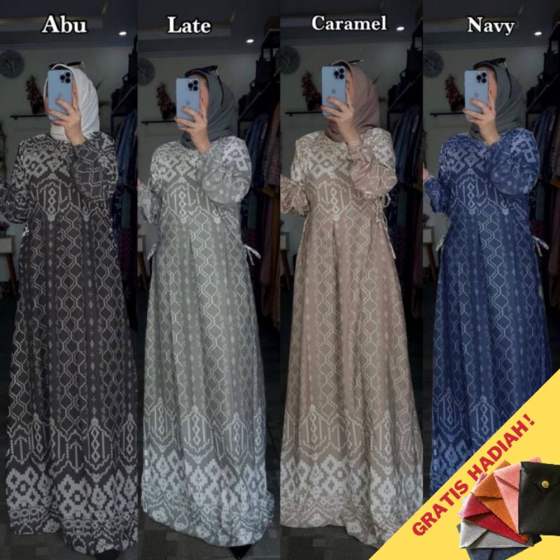 Gamis Maxmara || Gamis Turki || Gamis Arabian Murah || Gamis Lebaran Murah & Adem