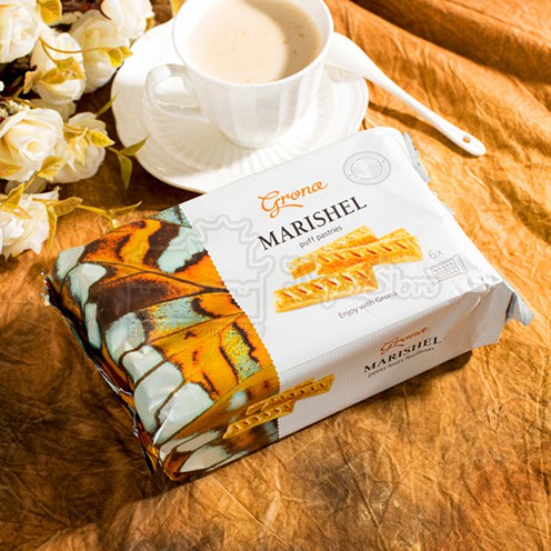 Grona Puff Pastry Marishel [6 pcs x 4 batang]