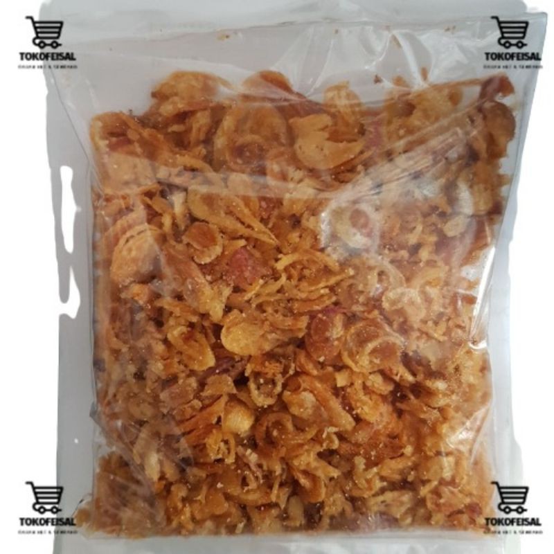 

BAWANG GORENG RENYAH +/- 50GR HASIL UMKM