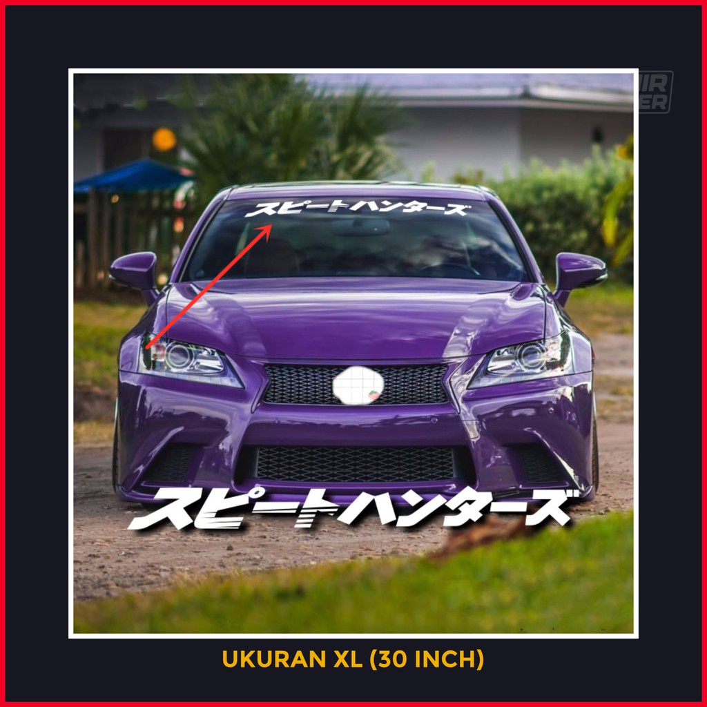 Stiker Speedhunters cutting sticker japan speed hunters mobil avanza civic claya ayla jazz