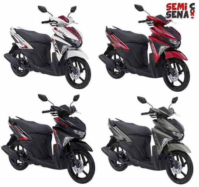 STIKER STRIPING YAMAHA MIO SOUL GT LED TAHUN 2015