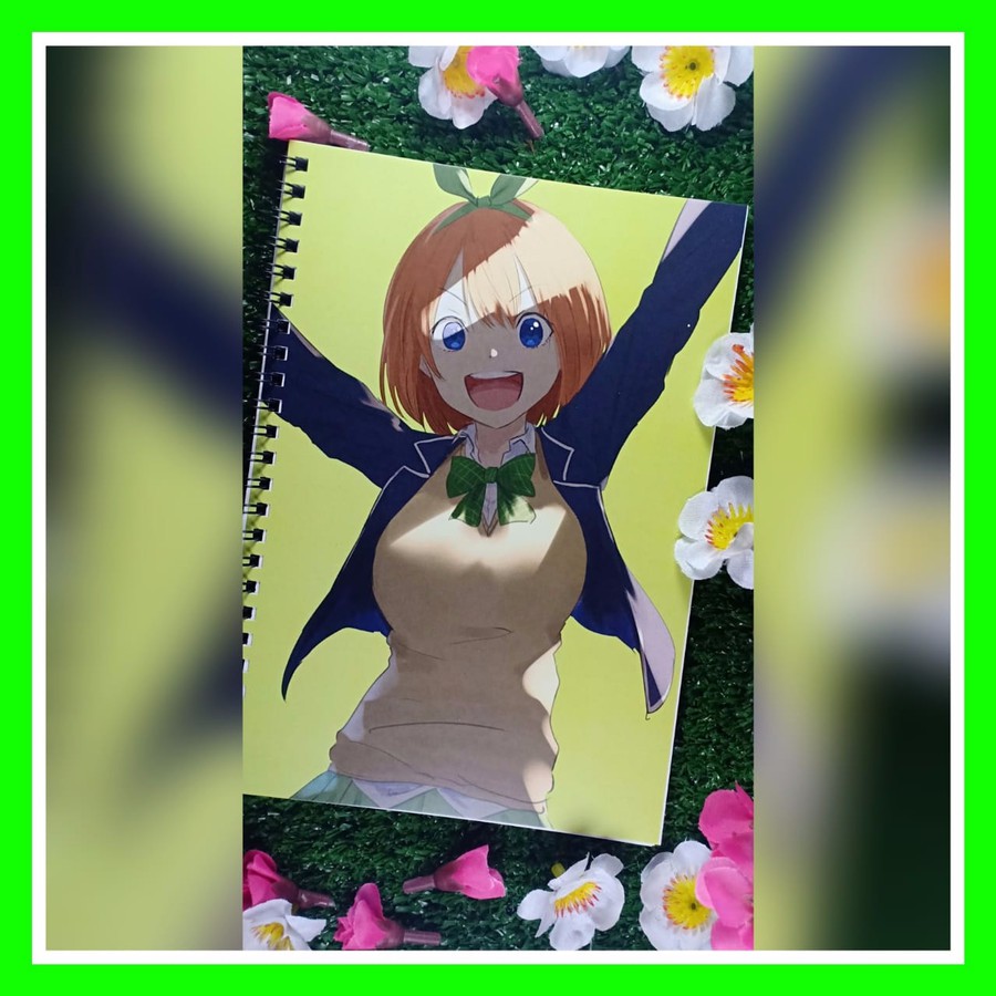 

Sketch Book Anime Custom Nakano Yotsuba Go Toubun No Hanayome