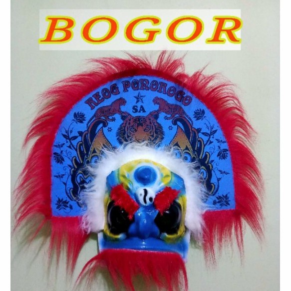 mainan anak topeng barong barongan topeng barongsai topeng reog TERMURAH