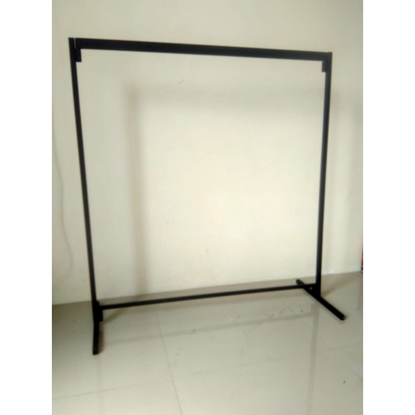 gantungan gawang baju tinggi 2m panjang 1,7m