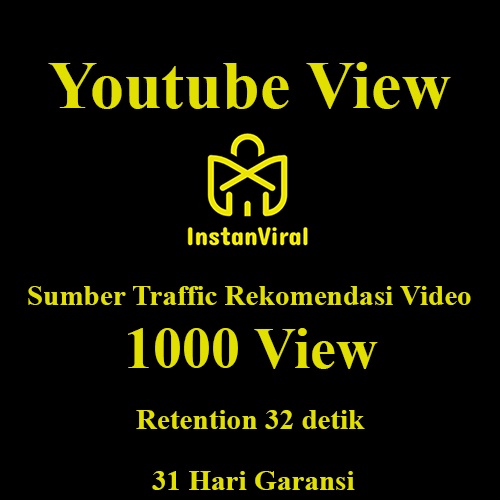 View Youtube      InstanViral MURAH DAN CEPAT