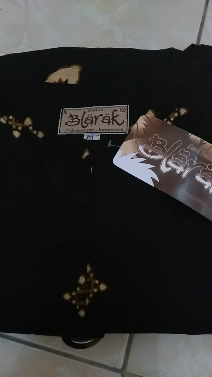 Atasan Batik Tunik (full Kancing Depan,ada Saku Kiri Kanan)