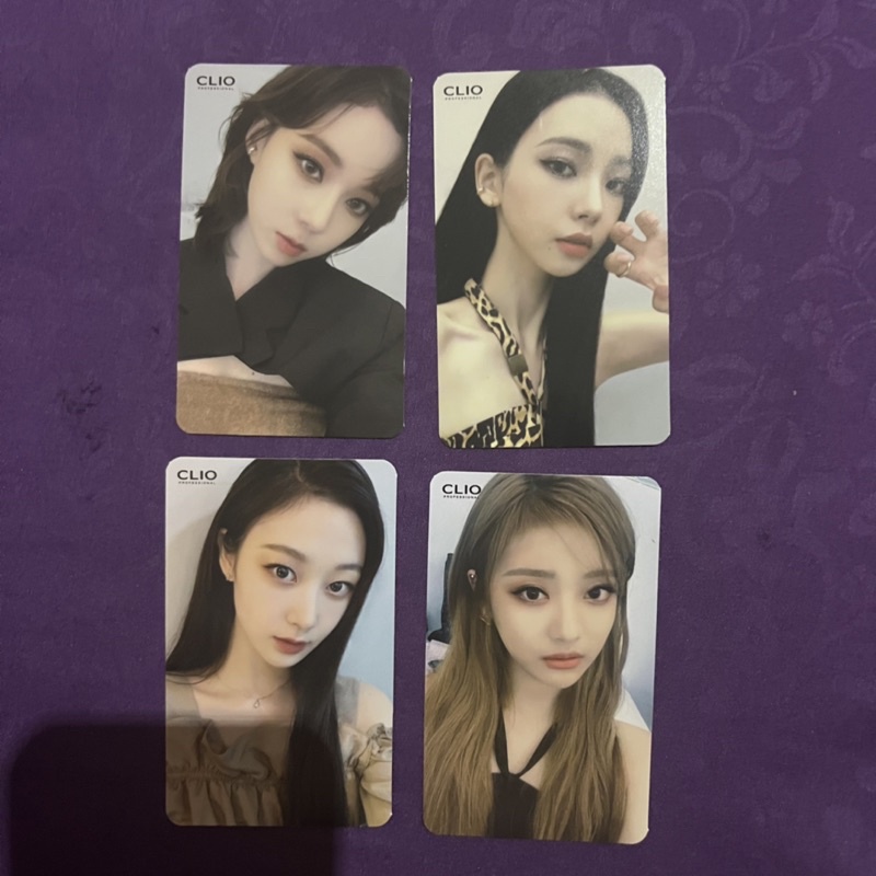 photocards pc aespa clio karina giselle winter ningning
