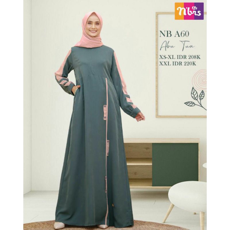 NIBRAS NB A60 /GAMIS BUSUI /GAMIS TERBARU