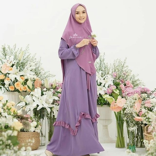 Kamila Syar'i / Gamis Wanita Terbaru / Kekinian / Dress Wanita Murah / Fashion Muslim / Casual
