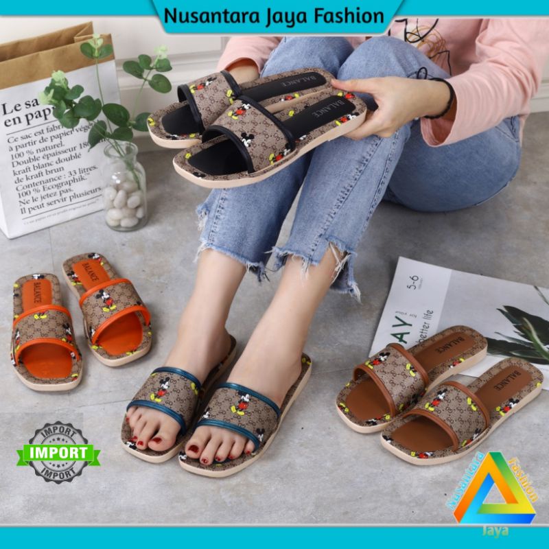 Sandal Selop Wanita GRACIA Jelly Balance 1236