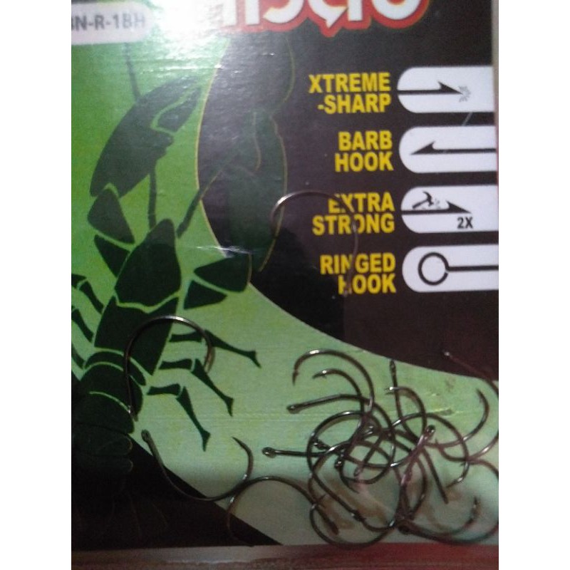 Mata Pancing Udang Sepit Hijau