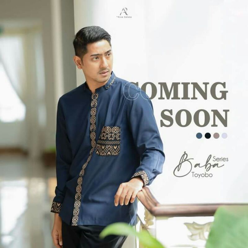 koko by arya saloka ori✔️kemeja panjang cowok terbaru koko lengan panjang terlaris ori AR BY ARYA SA