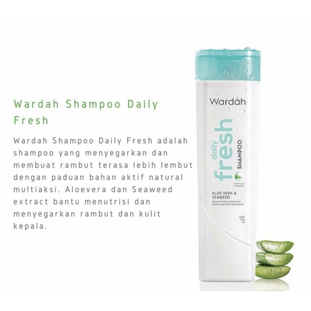 Wardah Shampoo 170 ml