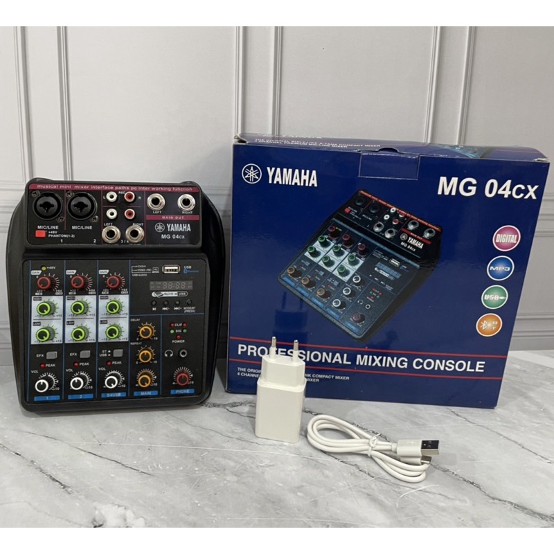MIXER YAMAHA MG 4CX / MG4CX/ MG 4 CX / MG4 CX GRADE A 4 CHANNEL