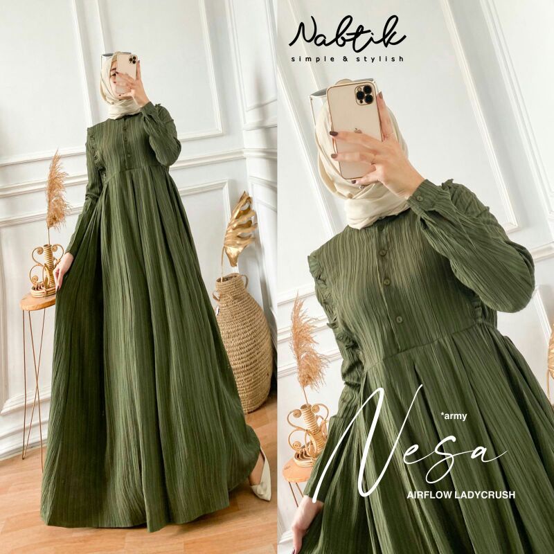 NESA ,CIKA Dress Wanita Muslim Ori by Naptik